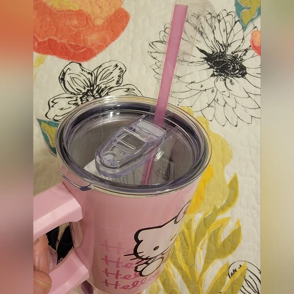 NWT Hello Kitty Stainless Steel Tumbler 40 oz